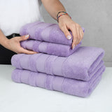 Salem 6 Piece 100% Cotton Luxury Bath Towel Set - 10 Set Case Pack From American Soft Linen