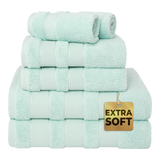 Salem 6 Piece 100% Cotton Luxury Bath Towel Set - 10 Set Case Pack From American Soft Linen