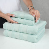 Salem 6 Piece 100% Cotton Luxury Bath Towel Set - 10 Set Case Pack From American Soft Linen