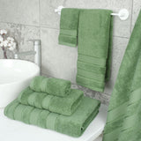 Salem 6 Piece 100% Cotton Luxury Bath Towel Set - 10 Set Case Pack From American Soft Linen