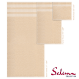 Salem 6 Piece 100% Cotton Luxury Bath Towel Set - 10 Set Case Pack From American Soft Linen