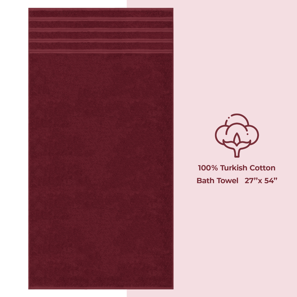 Single Piece - Create Your Set - 100% Cotton Turkish Towels with 20 Different Colors