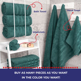Single Piece - Create Your Set - 100% Cotton Turkish Towels with 20 Different Colors