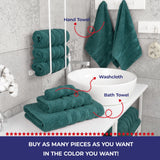 Single Piece - Create Your Set - 100% Cotton Turkish Towels with 20 Different Colors