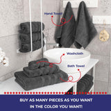 Single Piece - Create Your Set - 100% Cotton Turkish Towels with 20 Different Colors