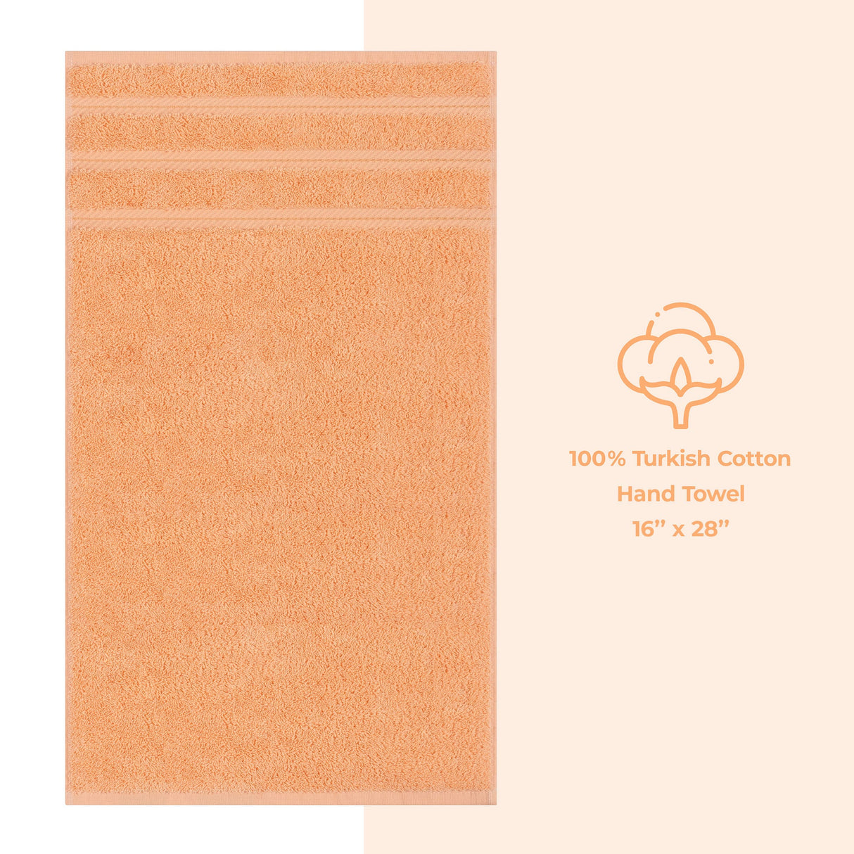 Single Piece - Create Your Set - 100% Cotton Turkish Towels with 20 Different Colors