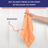 Single Piece - Create Your Set - 100% Cotton Turkish Towels with 20 Different Colors
