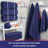 Single Piece - Create Your Set - 100% Cotton Turkish Towels with 20 Different Colors