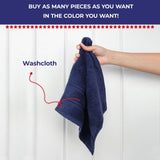 Single Piece - Create Your Set - 100% Cotton Turkish Towels with 20 Different Colors