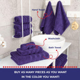 Single Piece - Create Your Set - 100% Cotton Turkish Towels with 20 Different Colors