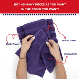 Single Piece - Create Your Set - 100% Cotton Turkish Towels with 20 Different Colors