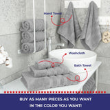 Single Piece - Create Your Set - 100% Cotton Turkish Towels with 20 Different Colors