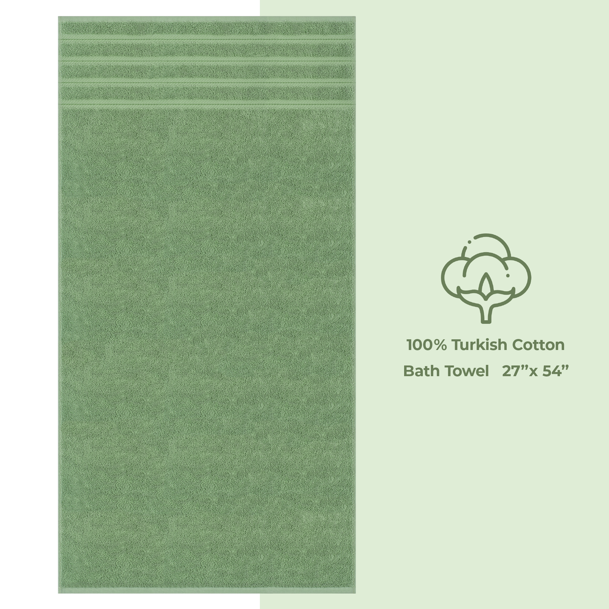 Single Piece - Create Your Set - 100% Cotton Turkish Towels with 20 Different Colors
