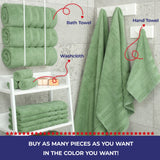 Single Piece - Create Your Set - 100% Cotton Turkish Towels with 20 Different Colors