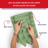 Single Piece - Create Your Set - 100% Cotton Turkish Towels with 20 Different Colors
