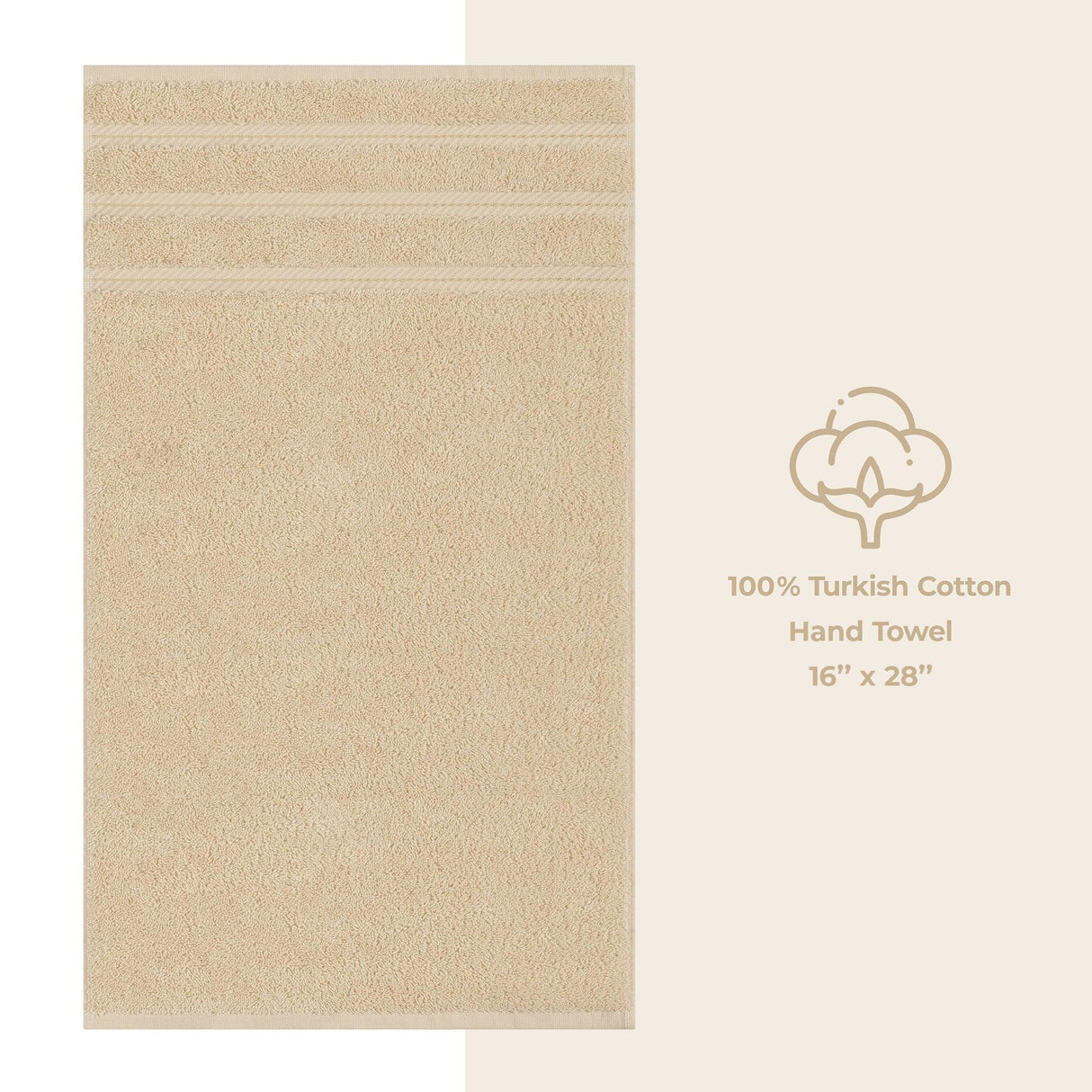Single Piece - Create Your Set - 100% Cotton Turkish Towels with 20 Different Colors
