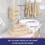 Single Piece - Create Your Set - 100% Cotton Turkish Towels with 20 Different Colors