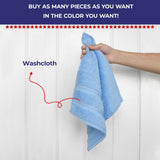 Single Piece - Create Your Set - 100% Cotton Turkish Towels with 20 Different Colors