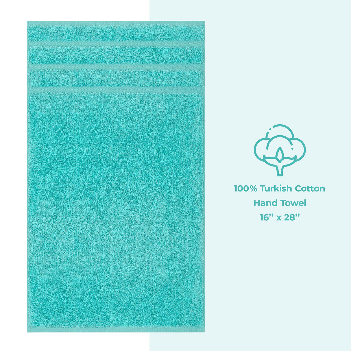 Single Piece - Create Your Set - 100% Cotton Turkish Towels with 20 Different Colors