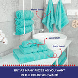 Single Piece - Create Your Set - 100% Cotton Turkish Towels with 20 Different Colors