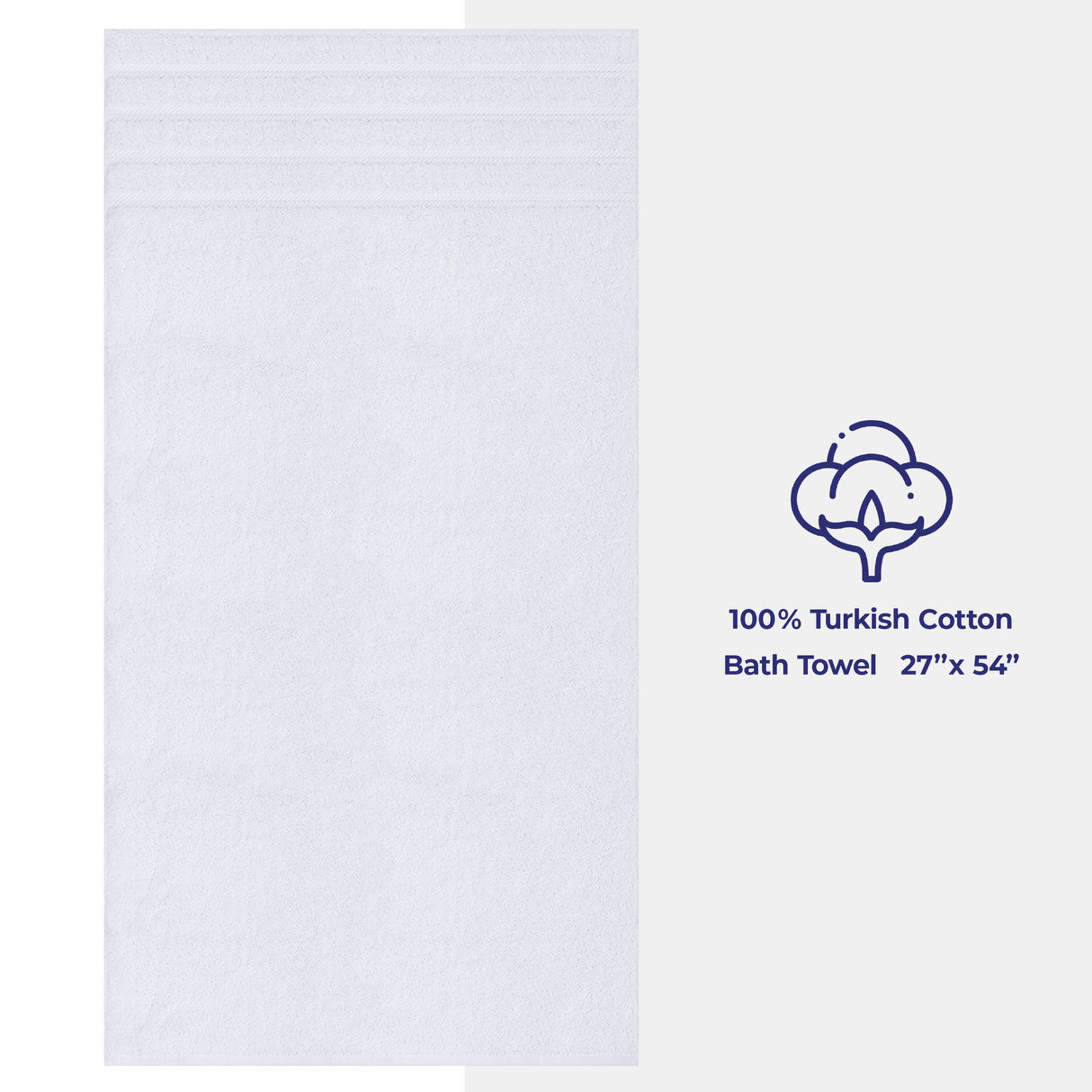 Single Piece - Create Your Set - 100% Cotton Turkish Towels with 20 Different Colors