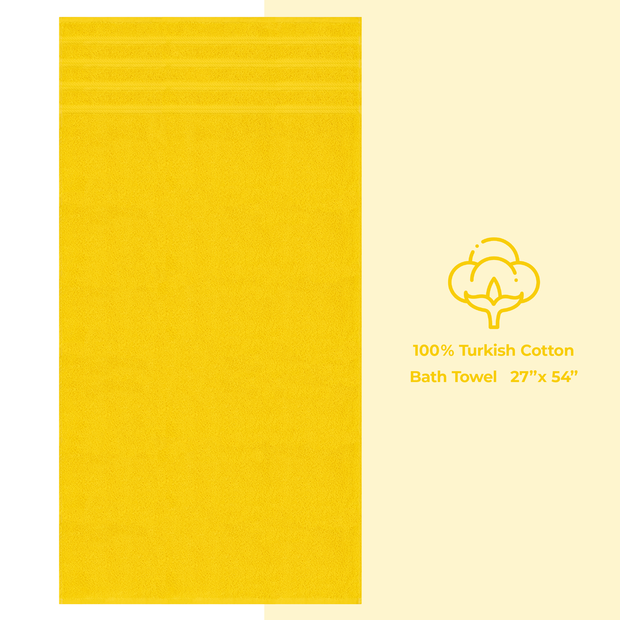 Single Piece - Create Your Set - 100% Cotton Turkish Towels with 20 Different Colors
