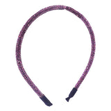 Bling Stone Accented Crystal Studded Shimmer Headband from Madeline Love
