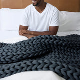 Ice Knit Weighted Blanket From Nuzzie