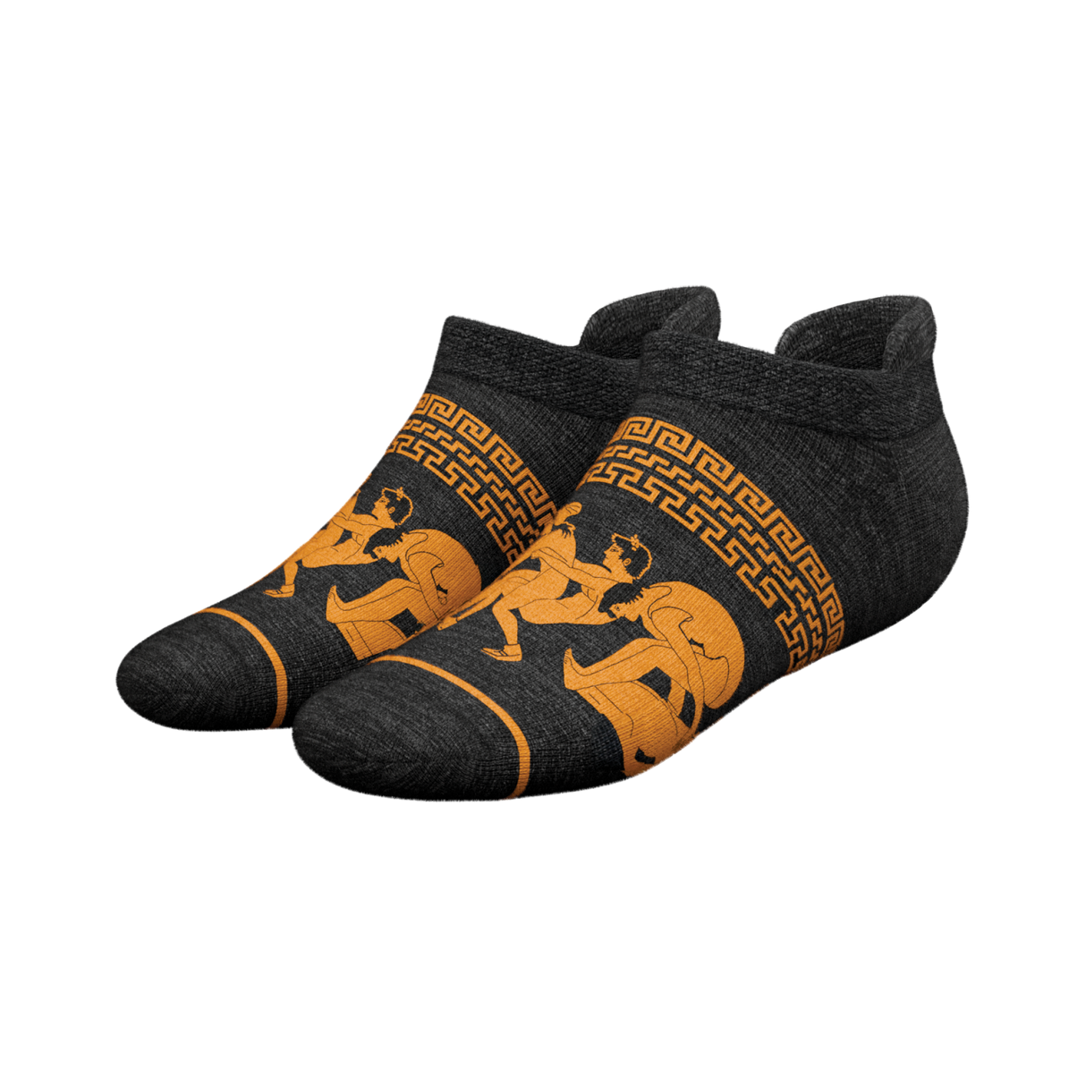 The Ancient Twister | Vase Heel Hammock™ Ankle Socks from Shinesty