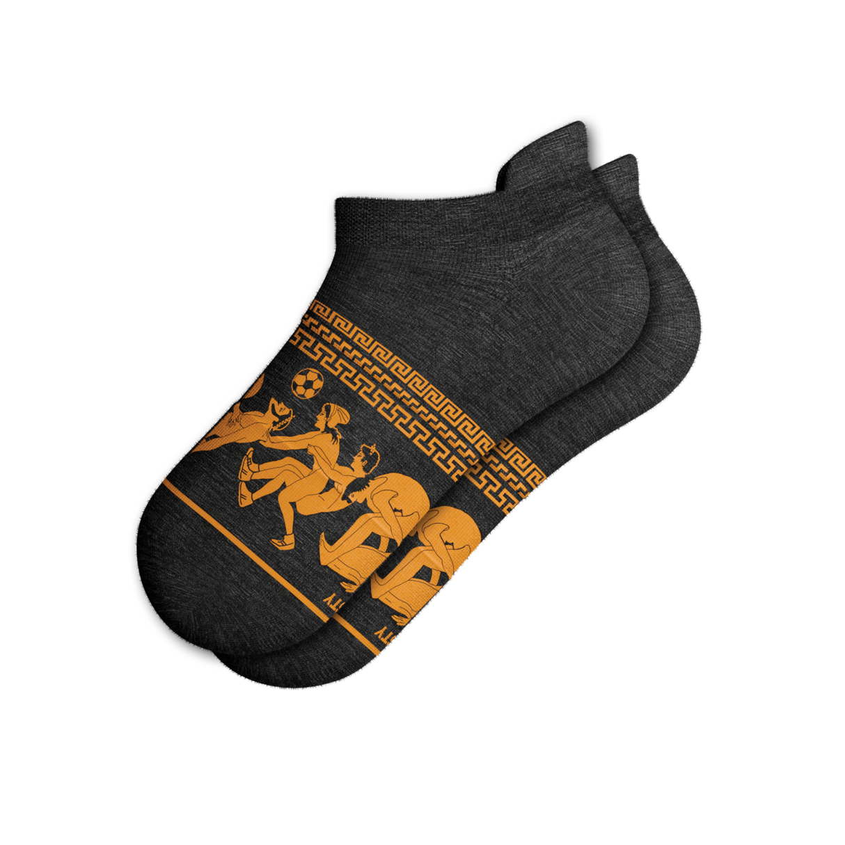 The Ancient Twister | Vase Heel Hammock™ Ankle Socks from Shinesty