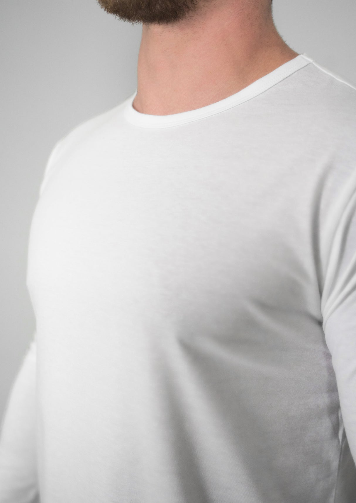 L/S Curved Hem from Ten/10 Apparel