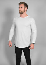 L/S Curved Hem from Ten/10 Apparel