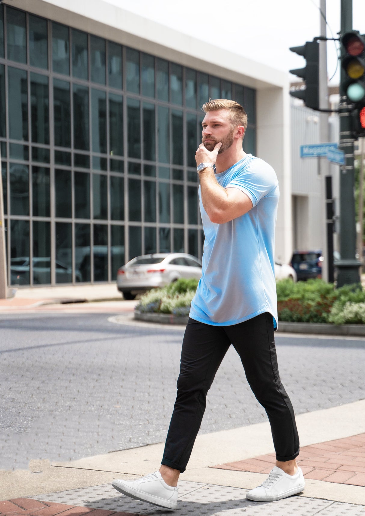 Curved Hem from Ten/10 Apparel