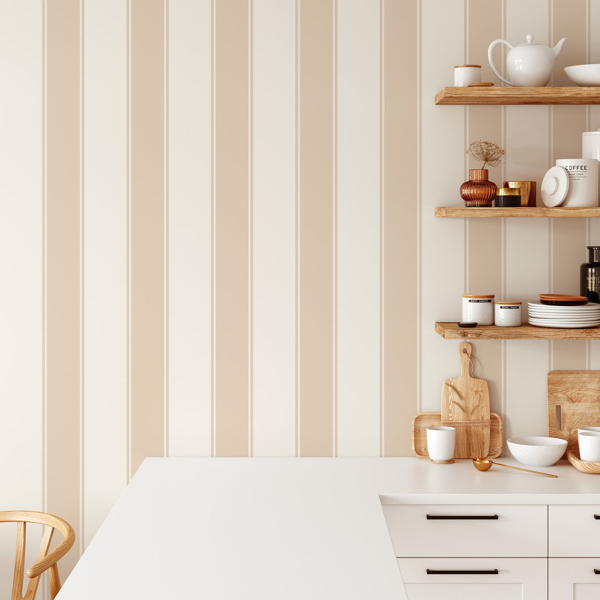 Andy Wallpaper by Hufton Studio from Loomwell Home Goods