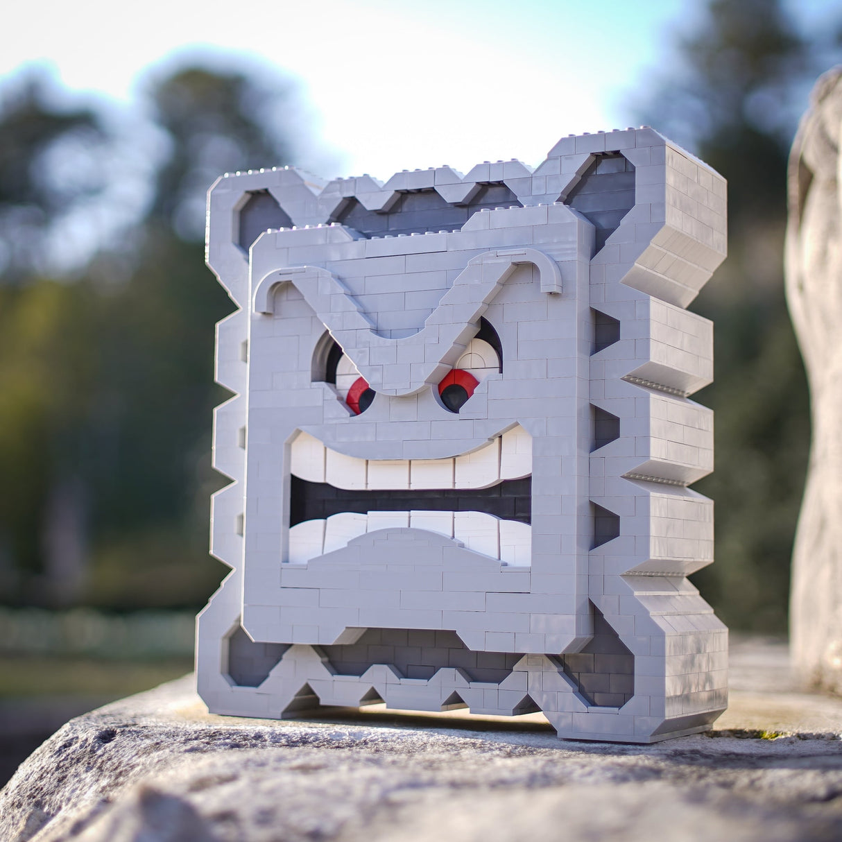 Life-Sized Angry Block from Bricker Builds