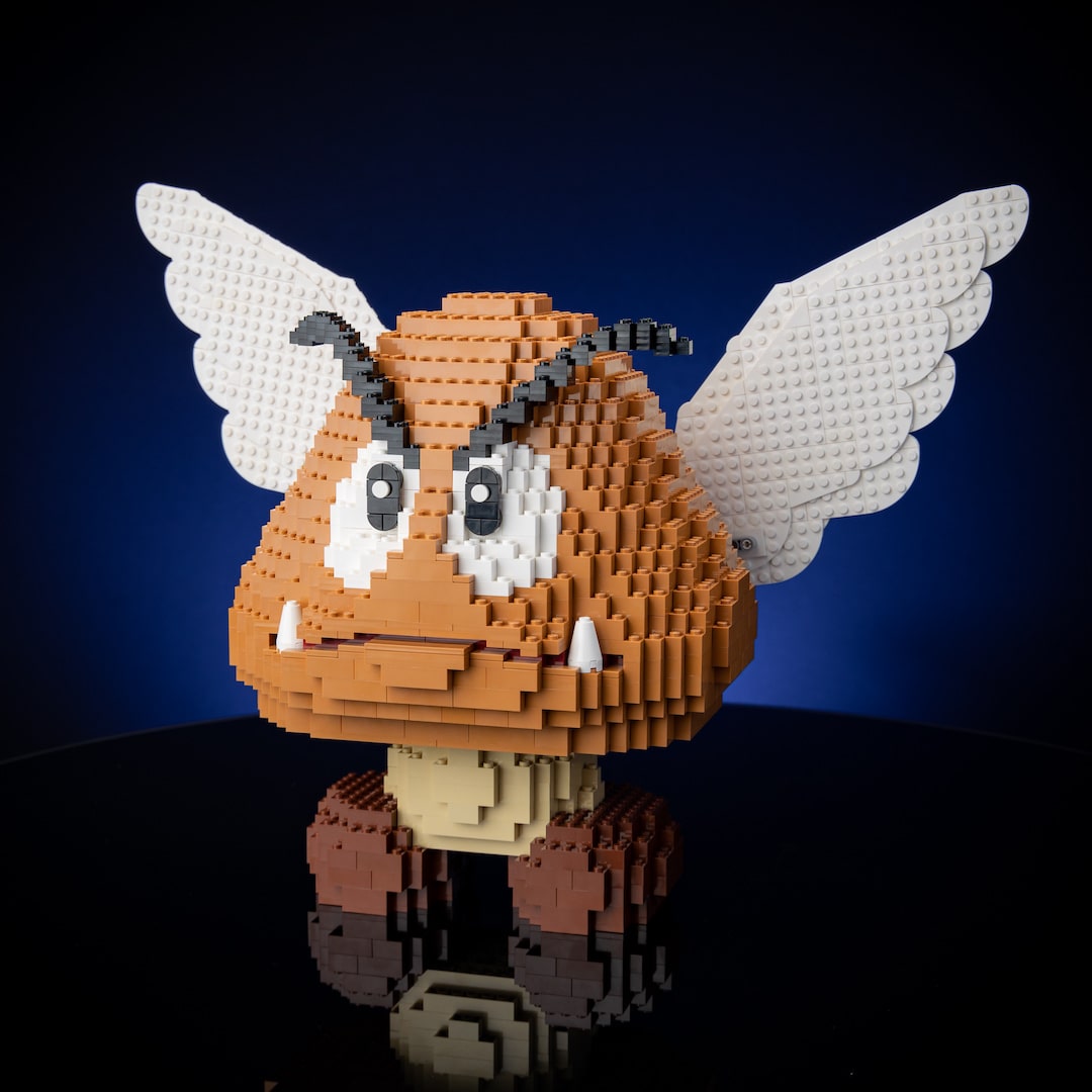 Life-Sized Angry Mushroom from Bricker Builds