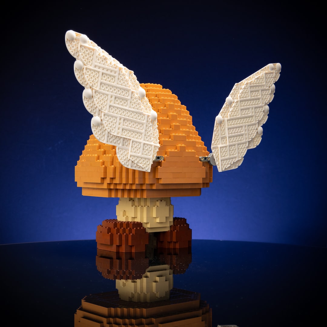 Life-Sized Angry Mushroom from Bricker Builds