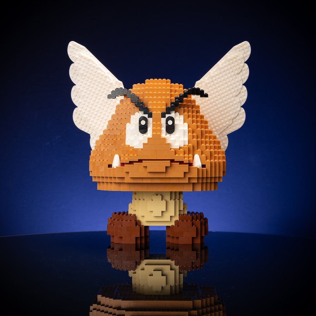 Life-Sized Angry Mushroom from Bricker Builds
