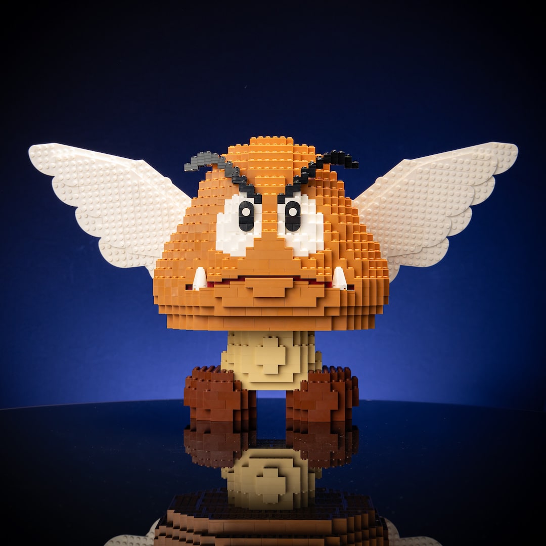 Life-Sized Angry Mushroom from Bricker Builds