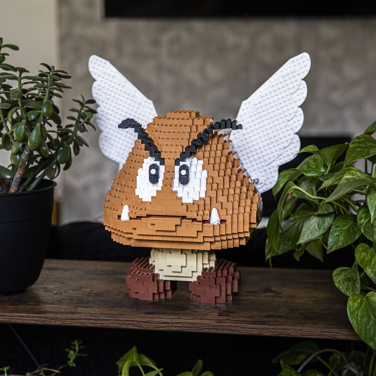 Life-Sized Angry Mushroom from Bricker Builds