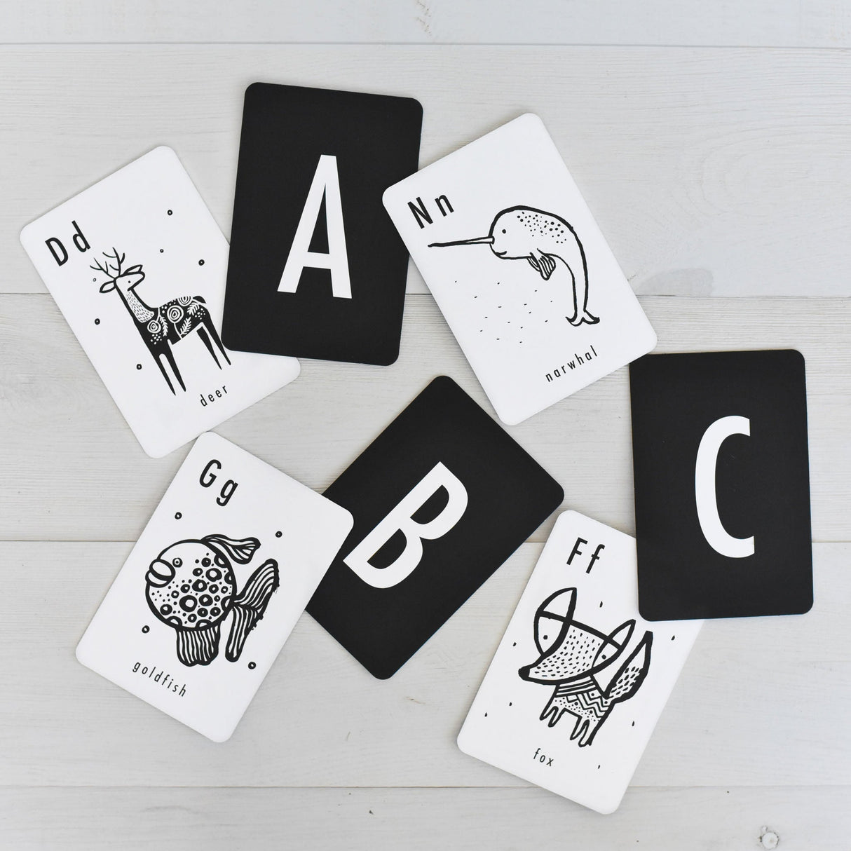 Animal Alphabet Cards From Wee Gallery