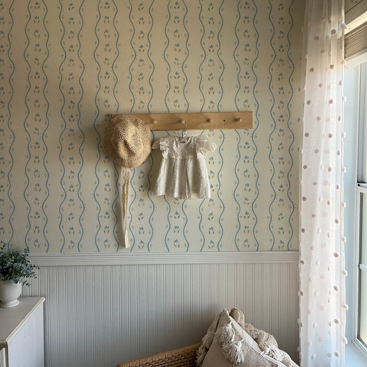 Annabelle Wallpaper by Melissa Johnson from Loomwell Home Goods