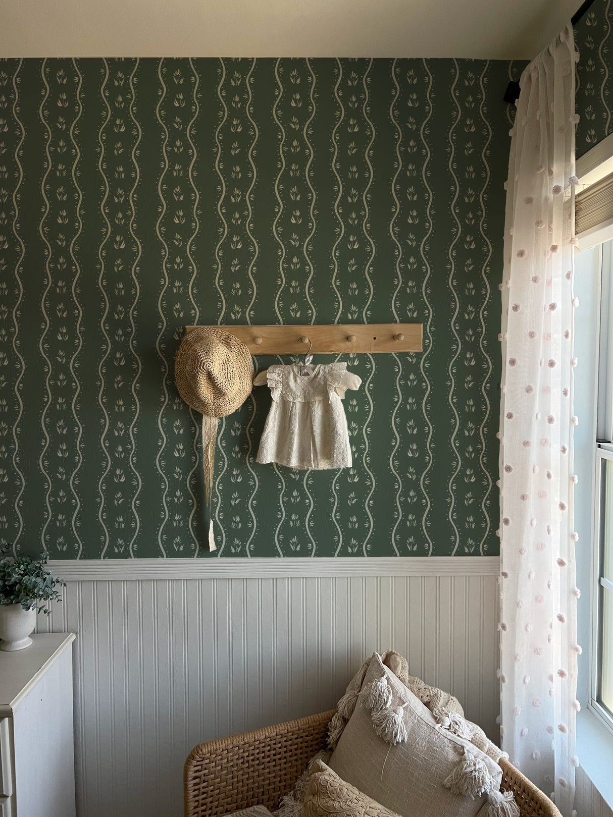 Annabelle Wallpaper by Melissa Johnson from Loomwell Home Goods
