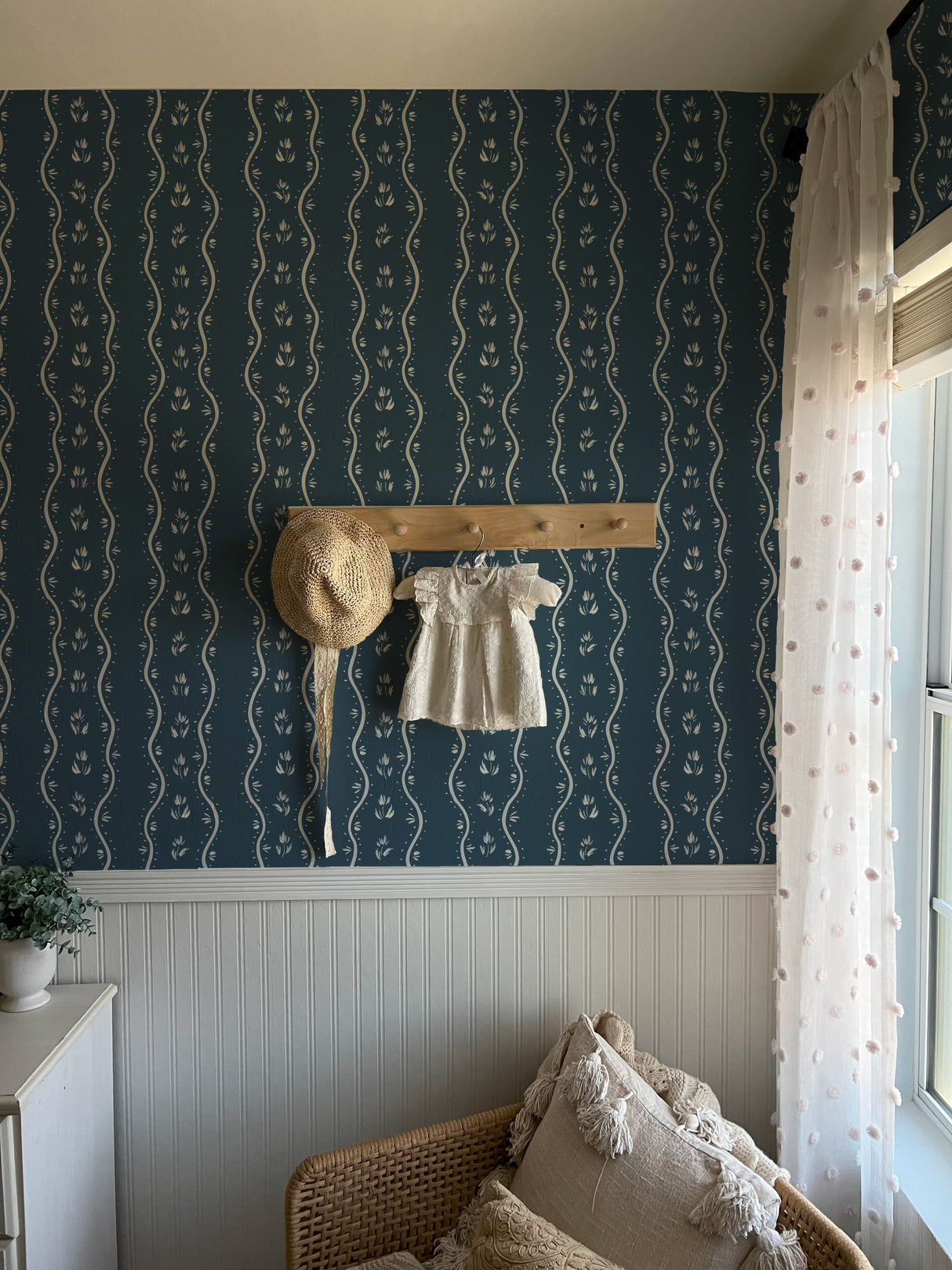Annabelle Wallpaper by Melissa Johnson from Loomwell Home Goods