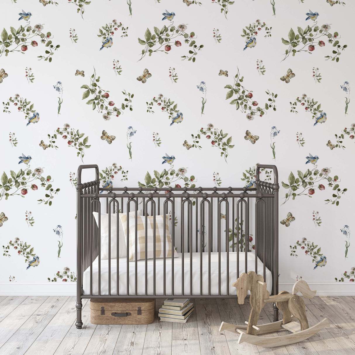 Anne Wallpaper from Loomwell Home Goods