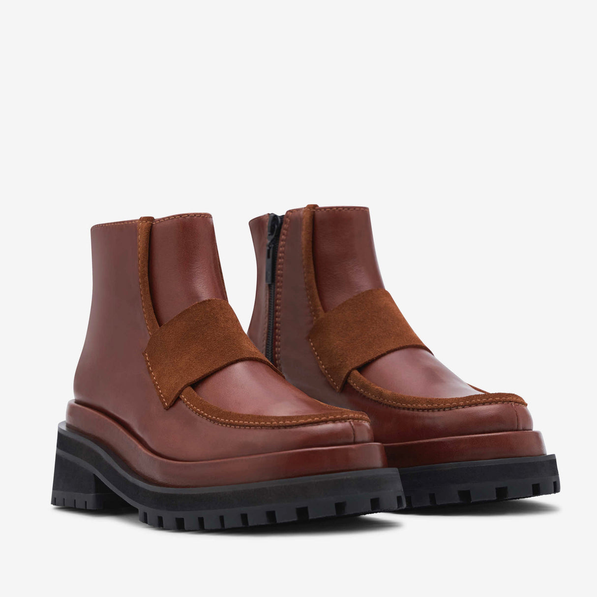 Anny Ankle Chunky Boots From Rotunda