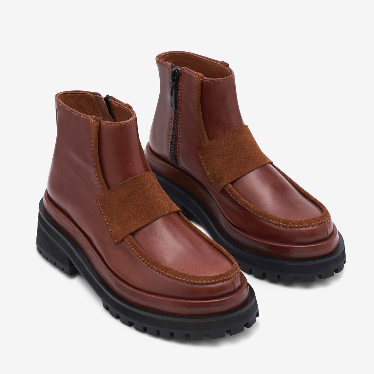 Anny Ankle Chunky Boots From Rotunda