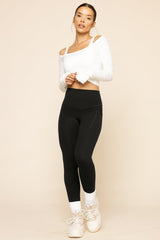 Supersculpt™ Leggings with Pockets - Black from POPFLEX