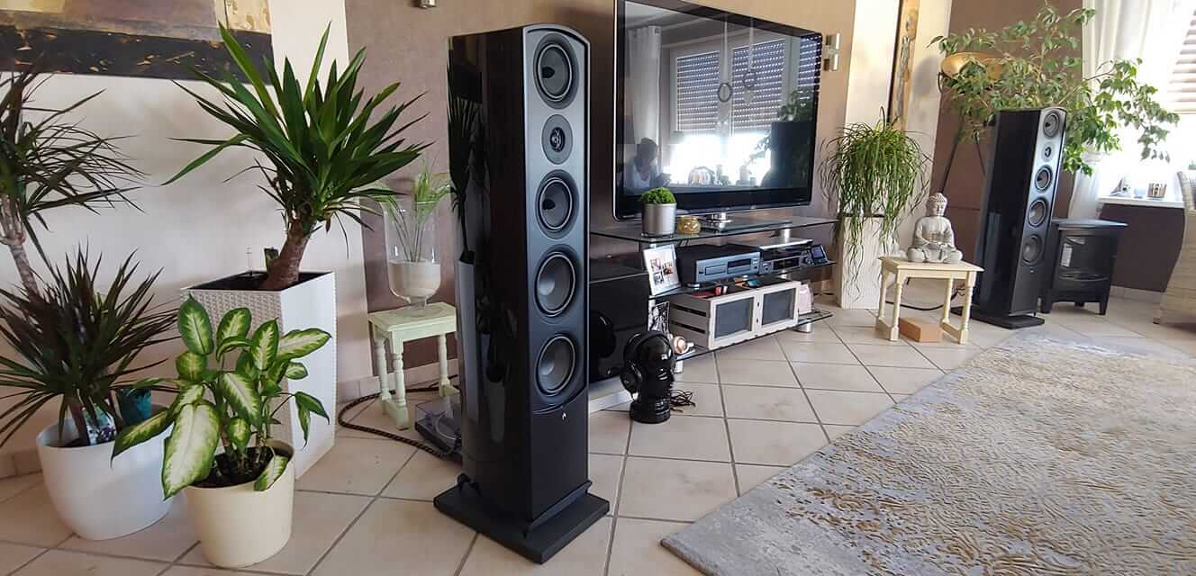 Verus V6T Floorstanding Tower Speaker from Aperion Audio