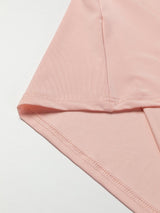 Appealing Pink Mesh Top from MsDressly